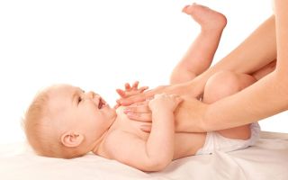 Как делать массаж животика новорожденному и грудничку при запорах, коликах или вздутии