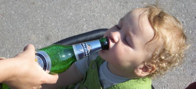 Бывает ли алкоголизм у детей?