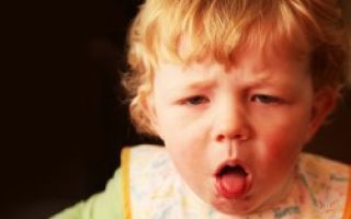 Причины и лечение рвоты у ребёнка при кашле