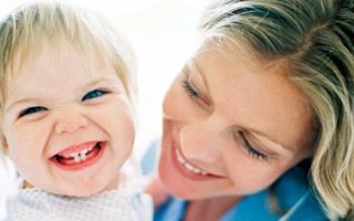 Симптомы прорезывания первых детских зубов